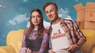 Aimee Lou Wood and David Morrissey in a promotional image for Daddy Issues