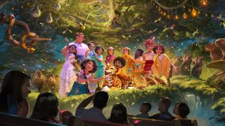 A new attraction themed after the Walt Disney Animation Studios film “Encanto” follows Antonio the day after he received his magical gift – the ability to communicate with animals and is situated in the new Tropical Americas land coming to Disney’s Animal Kingdom.