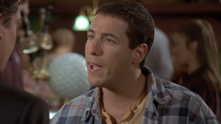 Adam Sandler in Happy Gilmore.