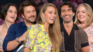 'It Ends With Us' Interviews With Blake Lively, Justin Baldoni, Jenny Slate, Brandon Sklenar & More